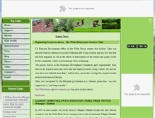 Tablet Screenshot of greenlandfoundation.org